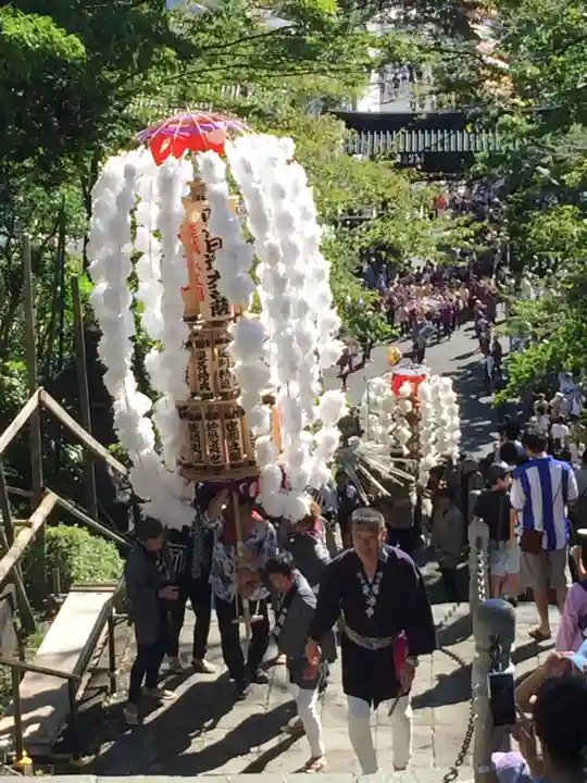 池上本門寺のお祭り