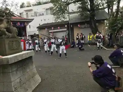 皆中稲荷神社のお祭り