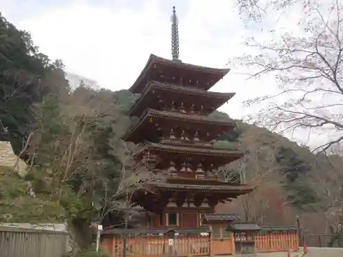 長谷寺の塔