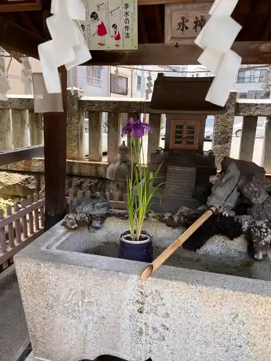 堀切天祖神社の手水舎