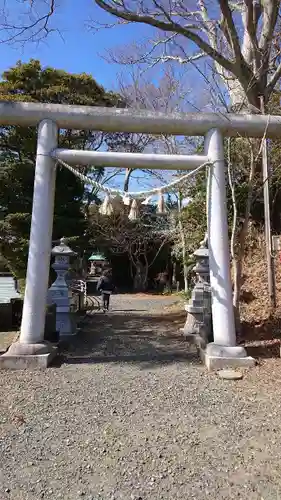 佐波波地祇神社の鳥居