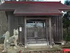 胡桃下稲荷神社の本殿