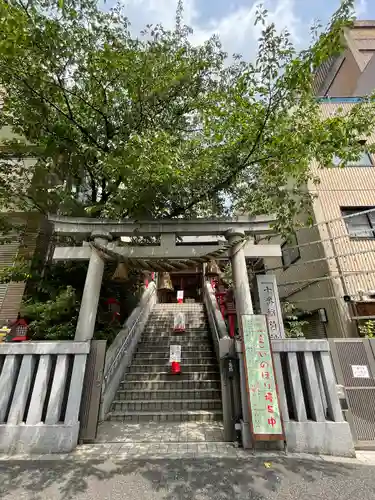 十番稲荷神社の鳥居