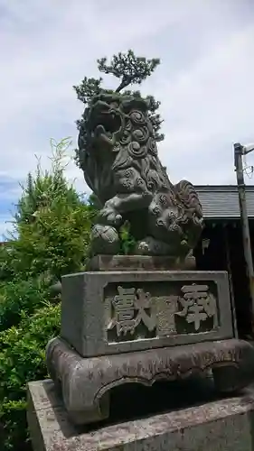 今尾神社の狛犬