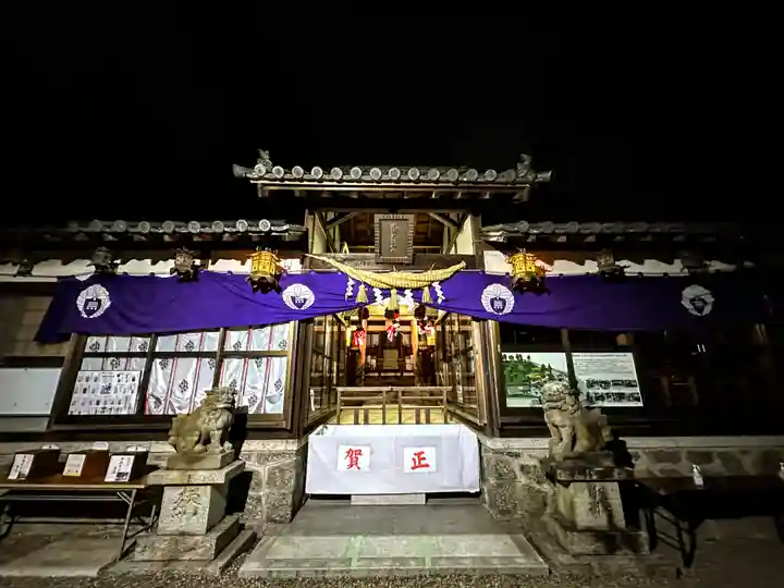 添御縣坐神社の本殿・本堂