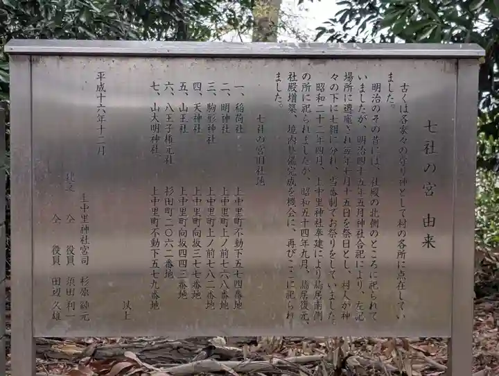 上中里神社(神奈川県)