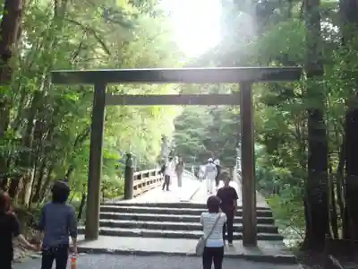 伊勢神宮内宮(皇大神宮)の鳥居