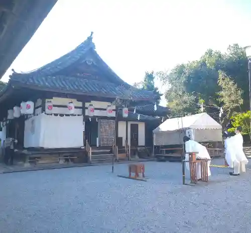 阿智神社のお祭り
