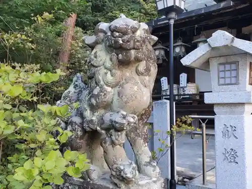 芦屋神社の狛犬