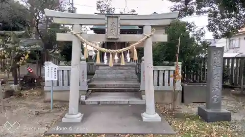 葛飾八幡宮の末社