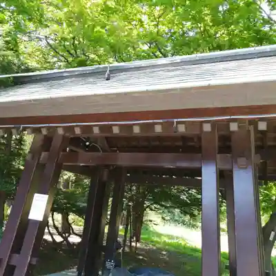 月寒神社の手水舎
