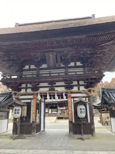 沙沙貴神社の山門