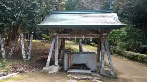 鳥取東照宮（旧樗谿神社）の手水舎