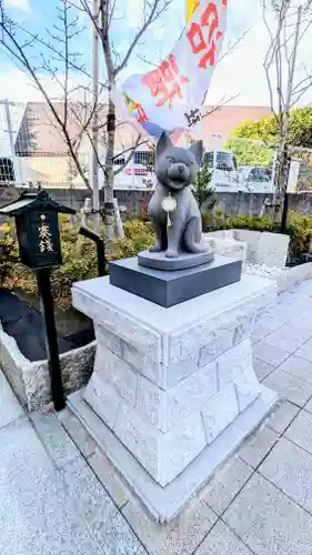 駒込妙義神社の狛犬