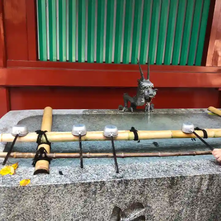 神田神社(神田明神)の手水舎