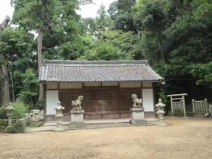志貴御縣坐神社の本殿・本堂