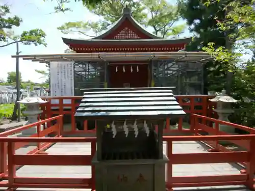 旗上弁財天社の本殿・本堂