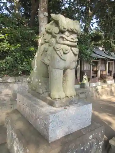 酒列磯前神社の狛犬