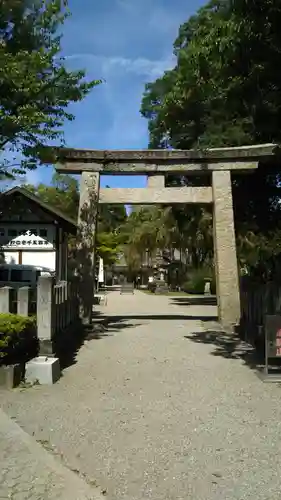 足羽神社の鳥居