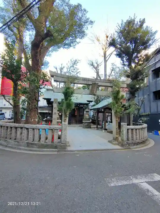 恵比寿神社の鳥居