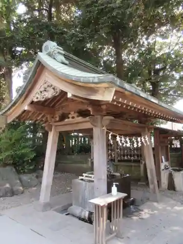 川越氷川神社の手水