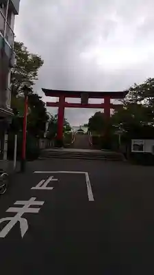 亀戸天神社の鳥居