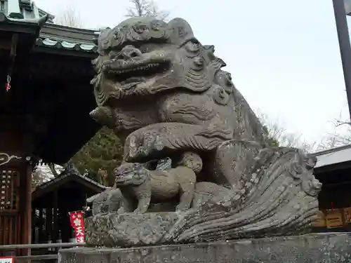  高鳥天満宮の狛犬