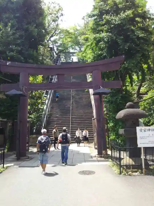愛宕神社の鳥居