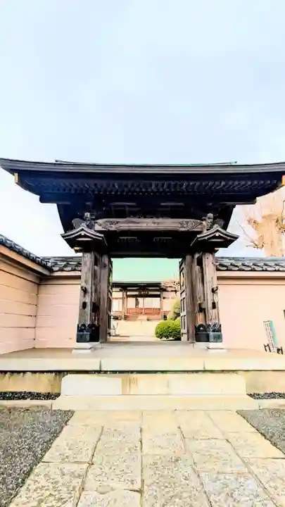 長妙寺の山門・神門