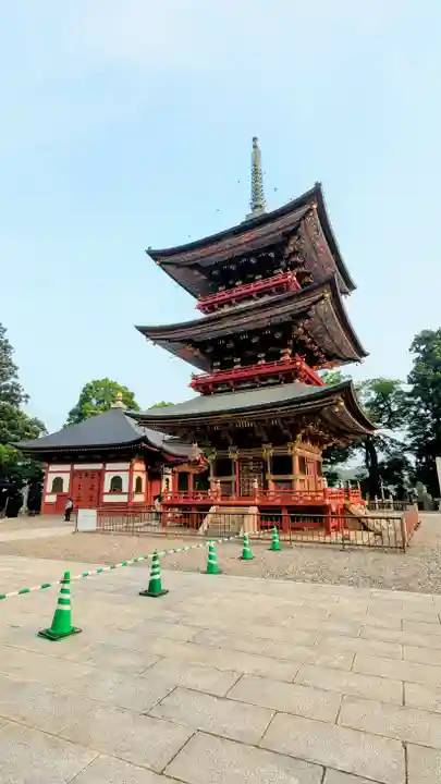 成田山新勝寺の塔