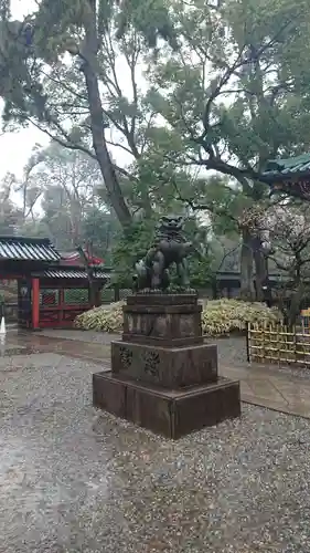 根津神社の狛犬