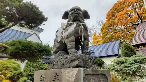 出雲神社の狛犬