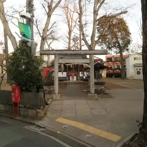 打越天神北野神社の鳥居