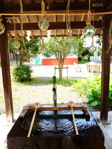 船魂神社の手水舎