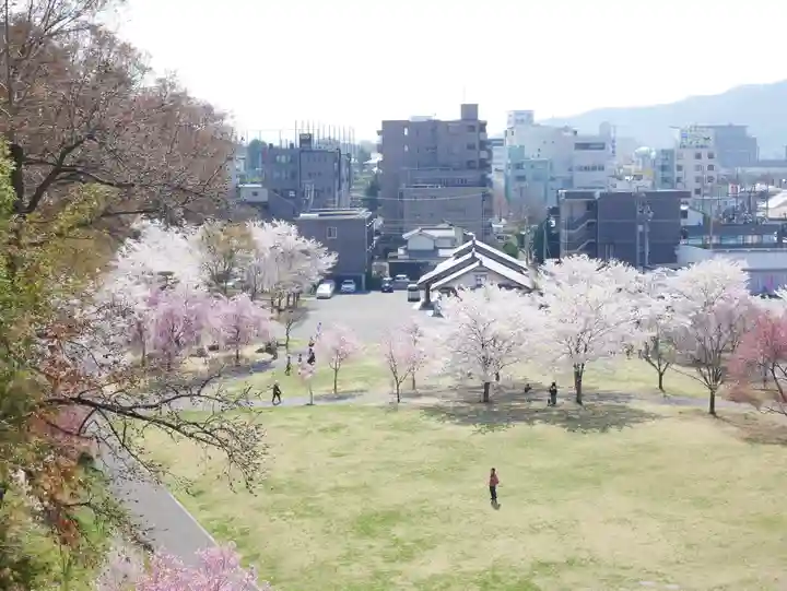 眞田神社の自然