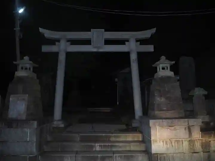 走湯神社の鳥居