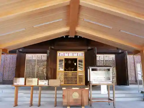 石川護國神社の本殿・本堂