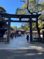 明治神宮の鳥居