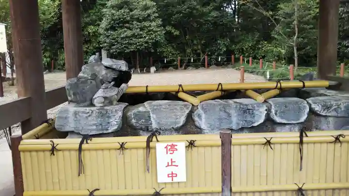 櫻木神社の手水舎