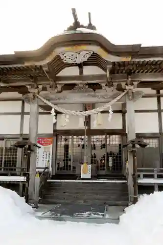 鹿部稲荷神社の本殿