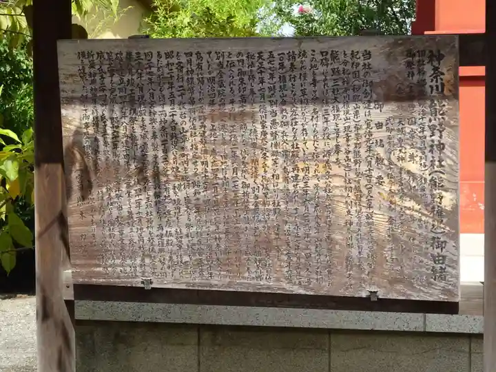 東神奈川熊野神社の歴史