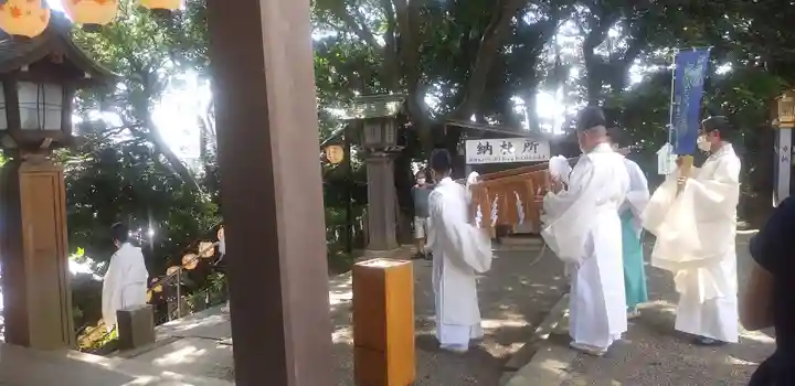 検見川神社のお祭り