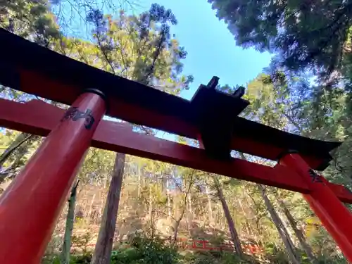 白龍神社の鳥居