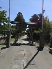 赤城久伊豆神社の鳥居