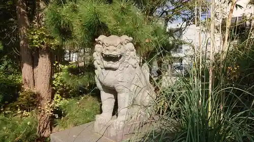 鵠沼伏見稲荷神社の狛犬