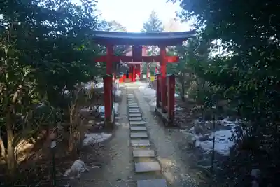 鷲子山上神社の鳥居