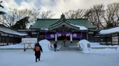 札幌護國神社の初詣