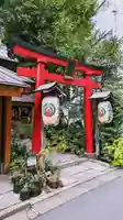 五十稲荷神社(栄寿稲荷神社)の鳥居