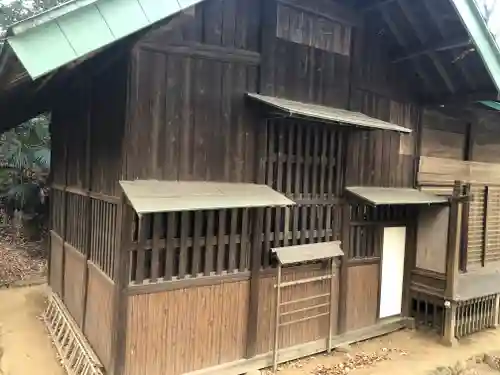 大麻止乃豆乃天神社の本殿