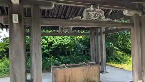 函館護國神社の手水